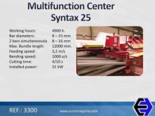 MEP Multifunction Center Syntax 25