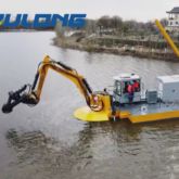 Multi-Function Amphibious Dredger Used for