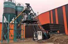 Planta de hormigón compacta en