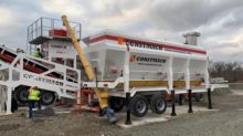 Horizontal Type Mobile Cement Silo
