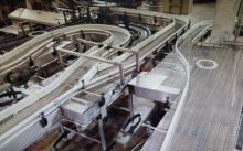 無料のボトルコンベア