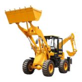 mini tractor backhoe loader tractor