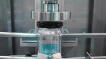 Capping and labelling line for
