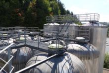 円筒円錐型発酵貯蔵タンク(CCT)