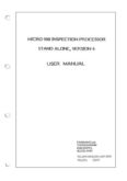 Manual for Used Ferranti Micro