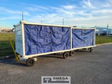 Used Baggage Carts for sale. ISCAR 