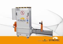 Styroporpresse mit Zerkleinerer, STYROSHREDcompact