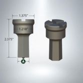 F20 Hexagon Punch with 1/4"