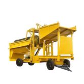 Portable gold separating machine mining