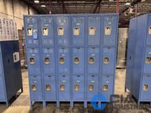 9-COMPARTMENT LOCKERS HALLOWELL