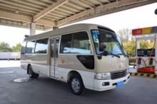 Used 2020 TOYOTA Coaster left