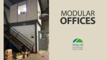 Two-Story Modular Office Structure