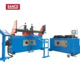 double head hydraulic square pipe