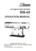 Manual for Used Fedek Machine