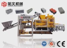 コンクリートブロック、レンガ、舗装材製造のための建設機械