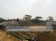 砂金矿溜槽生产线