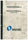 Manual for Used Makino Machine