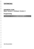 Manual for Used Siemens CNC