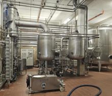 Planta concentradora de jugos