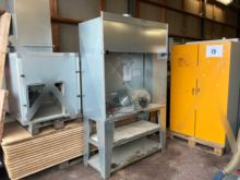 Filter extraction system/epoxy room