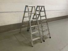 Échelles de poste ZARGES (2x)