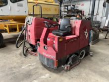 factory cat sweep scrub machine