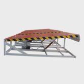 manual lifter table portable container