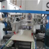 Automatic horizontal stone polishing machine