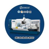 CNC lathe machine QK1332 for