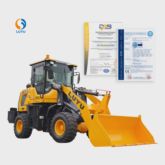 Small Articulated Wheeled Loader Front