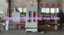LAD Vertical Glass Sandblasting Machine