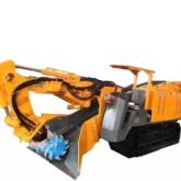 Underground Coal Mine Crawler Mucking