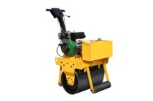 Rodillo compactador de tambor simple