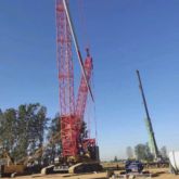 SANY SCC8000A 800ton Crawler Crane