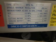 New & Used DFD651 Dicing Saw for sale. Disco equipment & more