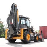4 Wheel Drive Mini Backhoe