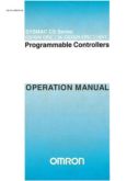 Manual for Used Omron Sysmac