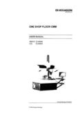 Manual for Used Hexagon Brown&Sharpe