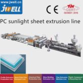 PC 中空板/阳光板挤出生产线 塑料板挤出机 From Jwell