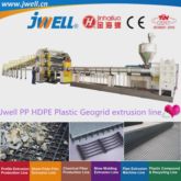 ジェウェル-PP HDPEプラスチックジオグリッドリサイクル製造押出機、灌漑、高速道路、鉄道、鉱山、建設プロジェクトで使用されます。