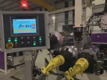 Jwell pet 熱成形シート押出成形機