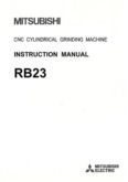 Manual for Used Mitsubishi CNC