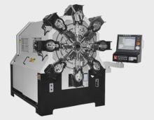 スプリング成形 4 軸用ユニバーサルワイヤースプリング製造機