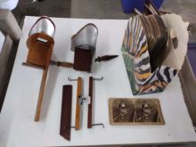 Antique Slide Viewers & Slides
