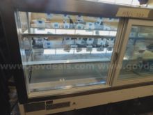 Ice Gream Freezer with rollers