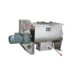Horizontal Animal Feed Ribbon Mixer