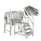 Horizontal Mixer Horizontal Ribbon Feed