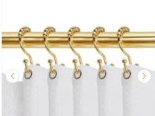 Double Roller Shower Hook Set