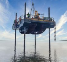 Amphibious Jack-up Platform
