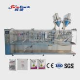 Twin-Linked Pouch Packaging Machine for